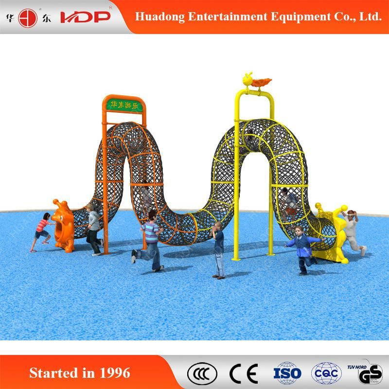 Commercial Trendy Rope Development Playground, Outdoor Playground Equipment