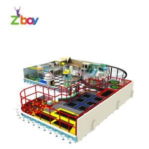 Commercial Colorful Plastic Soft Play Area Kids Indoor Playground for Children to Play