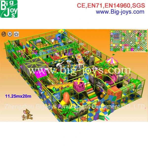 Purple Kids Indoor Playground, Amusement Indoor Playground (BJ-ID07)