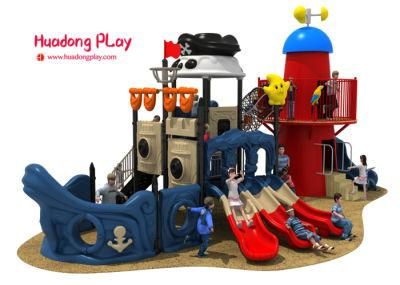 Children Play Game Equipment Outdoor Playground Plastic Slide