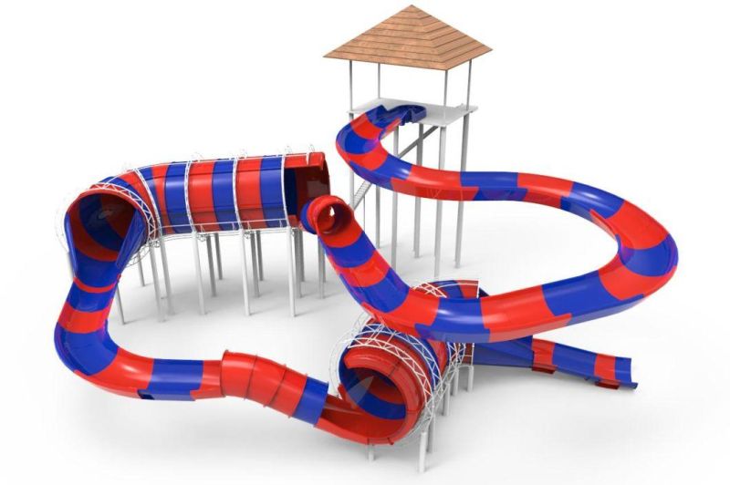 Water Slides for Hotel Hot Sale Fiberglass Customized