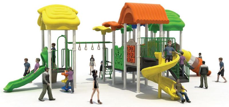 Multifunction Colorful Interactive Children Outdoor Playground (TY-70594)