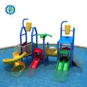 Hot Selling Outdoor Simple Water Plastic Slide Playground Equipment for Kids