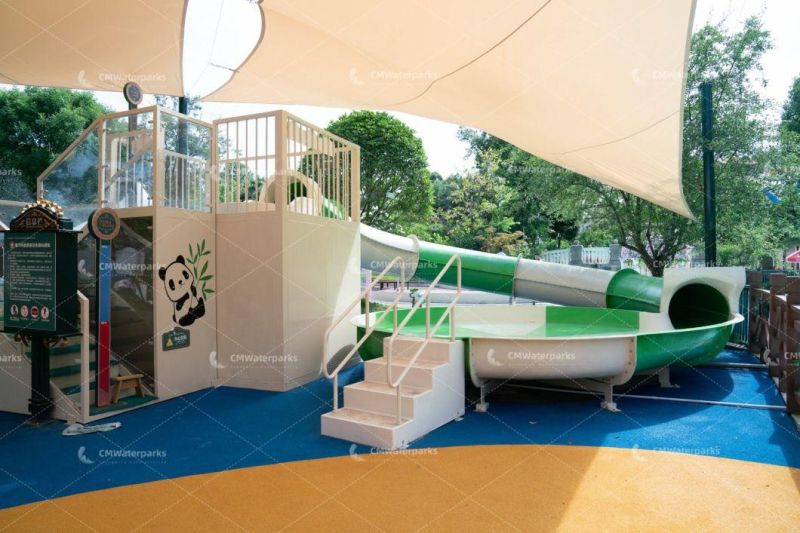 Customized Fiberglass Water Slide Outdoor Water Park Equipment