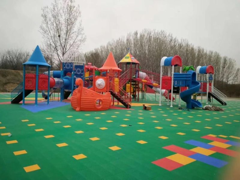 Children Plastic Outdoor Playground Slides