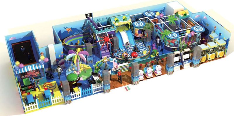 Daycare Center Soft Indoor Playground Area for Kids Ty-14047