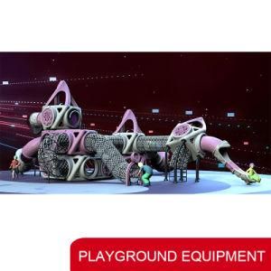 New Design Large Space School Children Big Slide Outdoor Playground Park Equipment