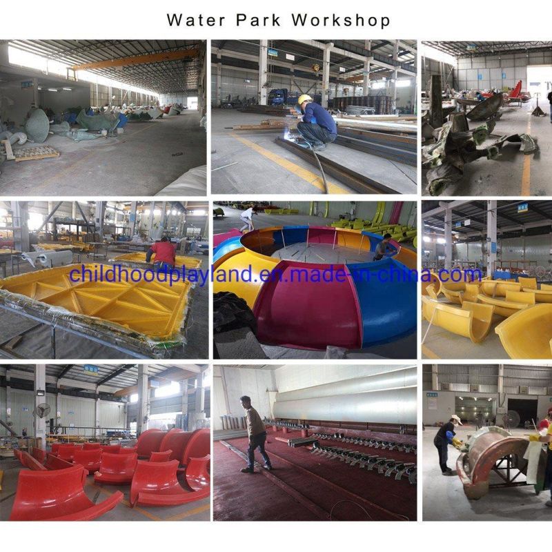 Fiberglass Water Park with Water Spray Swimming Pool Designs Toys