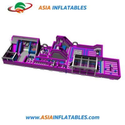 Customized Design Indoor Giant Inflatable Amusement Obstacle Park Inflatable Playground for Kids