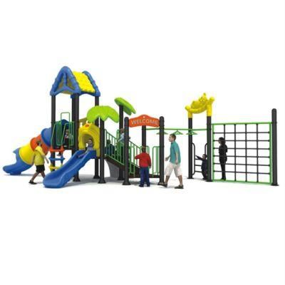 Customized Outdoor Kids Playground Amusement Park Equipment Slide Climbing 325b