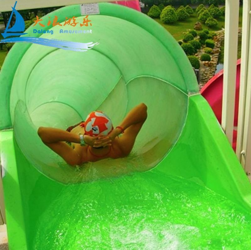 Waterpark Slides Amusement Park Equipment Space Hole Water Slide Indoor Slide Commercial