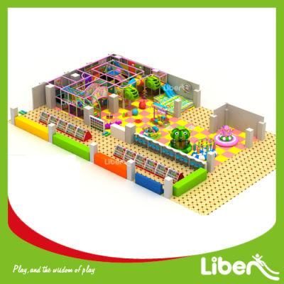Commercial Children Indoor Theme Playground with CAD Drawings