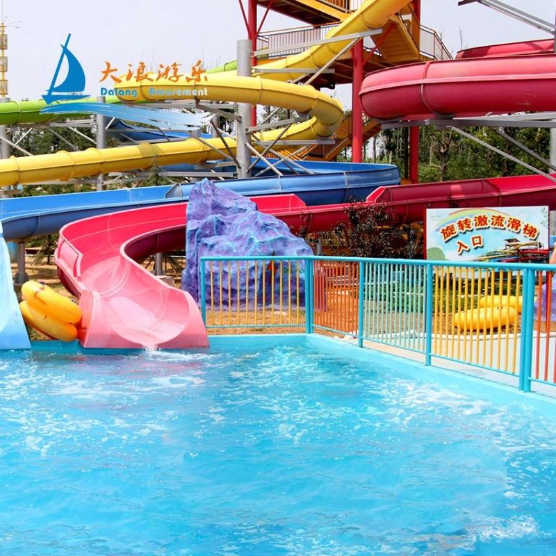 Factory Direct Slide for Swimming Pool Water Park Equipment Slides Fiberglass Outdoor Playground Wholesale Price