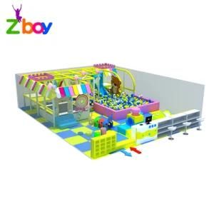 Customized Big Size Colorful Multifunction Kid&prime;s Zone Indoor Soft Playground Equipment with Wall Climbing, Trampoline