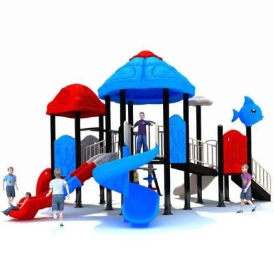 Children&prime;s Community Outdoor Playground Slides Amusement Park Equipment 508b