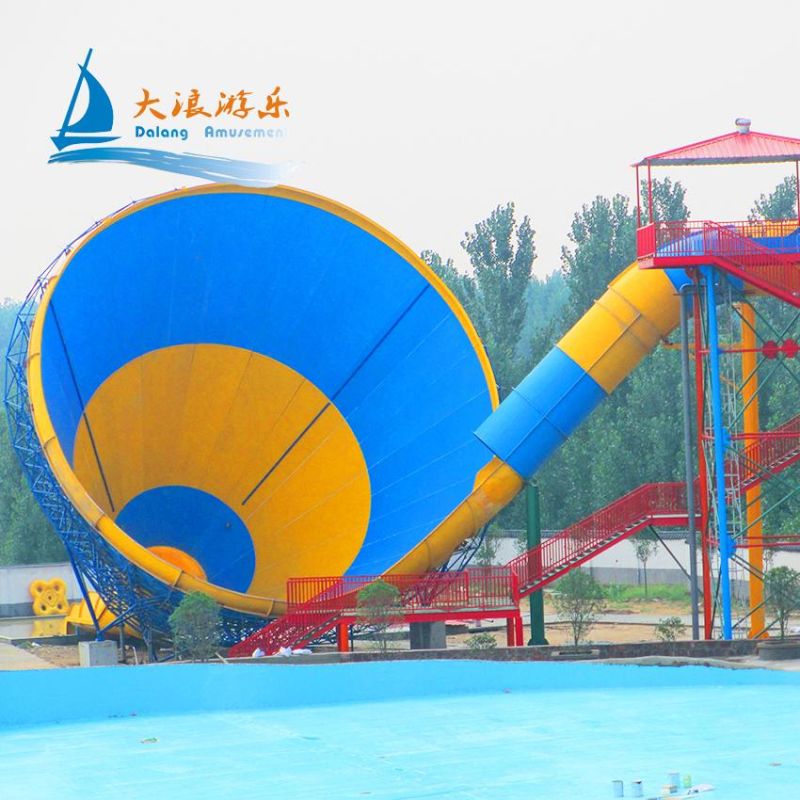 Adult Water Slide Commercial Water Slide Price Pool Park Fiberglass Water Slide for Water Park