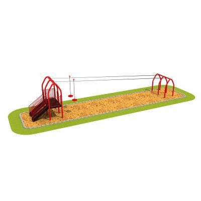 Adventure Park Ride Outdoor Playground Ride Roller Coaster Zip Line Equipment for Business