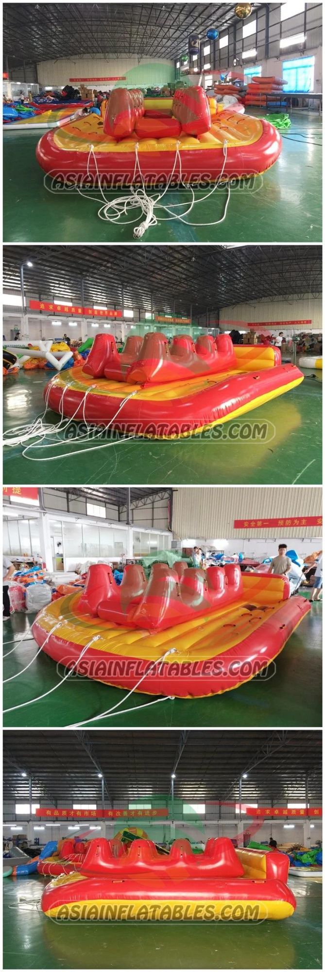 Jet Ski Tube Inflatable Water Lounge Twister Games Inflatable Drift Towable