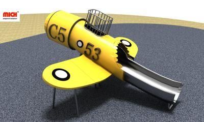 Airplane Shaped Children Outdoor Playset