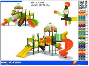 2015 Safety Interesting Backyard Playground Equipment with Slides