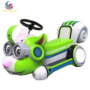 Factory Price Coin Operated Electric Toy Car, Squirrel Kids Ride Car Game Machines