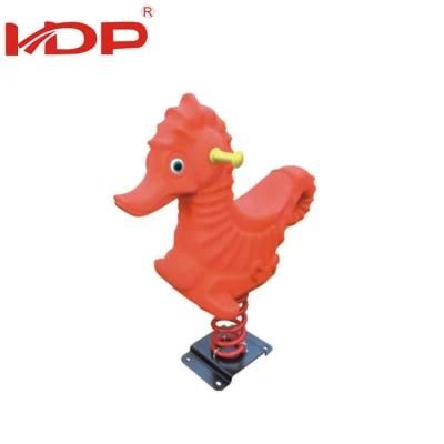 Hot Sale Activity Anti-Crack Saddle Toy Soft Playground Rocking Horse