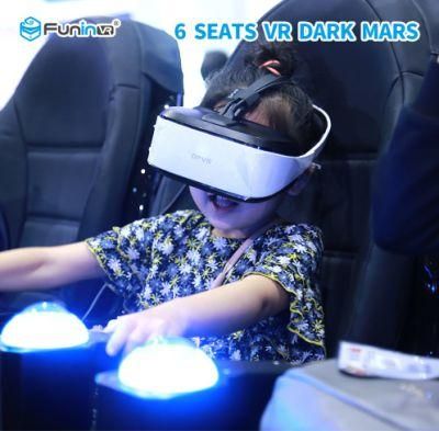 6 Seats Virtual Reality Kids Games Car Simulator