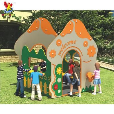 Wandeplay Child Outdoor Plastic Playground Equipment for Play House