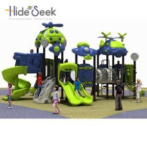 Outdoor Plastic Slides Kids Equipment Playground (HS04401)