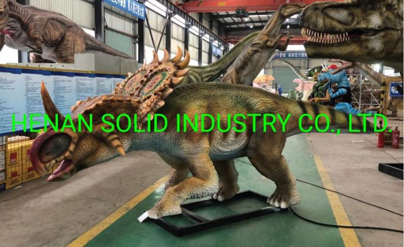 Realistic Mechanical Dinosaur Rides in Different Dinosaur Models