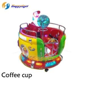 Amusement Indoor Playground Coin Operated Game Machine Round Kiddie Ride for Park Playground