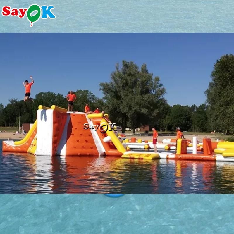 Beach Sea Water Floating Park Inflatable Obstacles Games