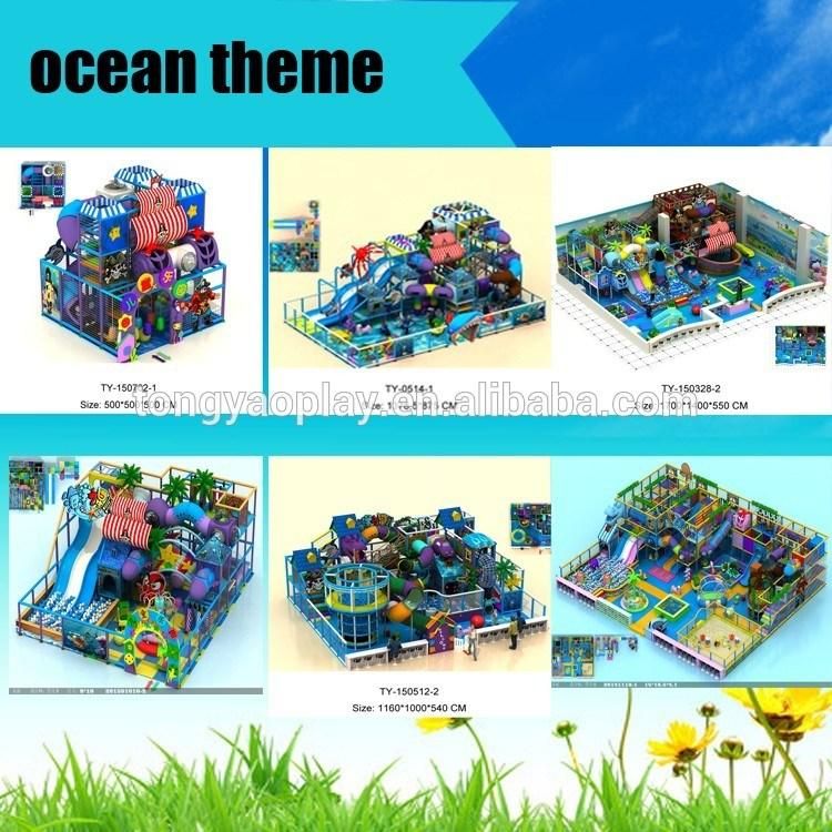 Amusement Park Forest Theme Indoor Playground (TY-170416-1)