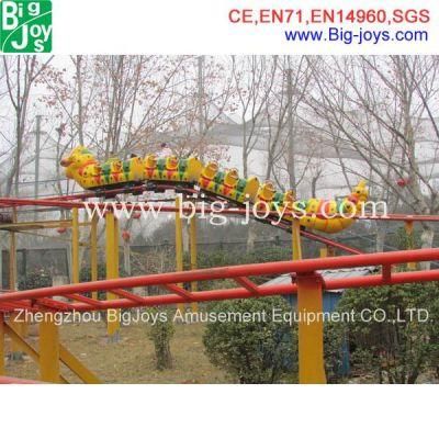 Amusement Park Worm Mini Roller Coaster Ride for Sale (BJ-AR11)