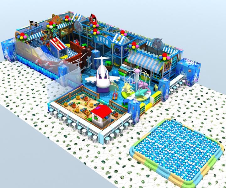 Indoor Soft Naughty Castle Playground Structure