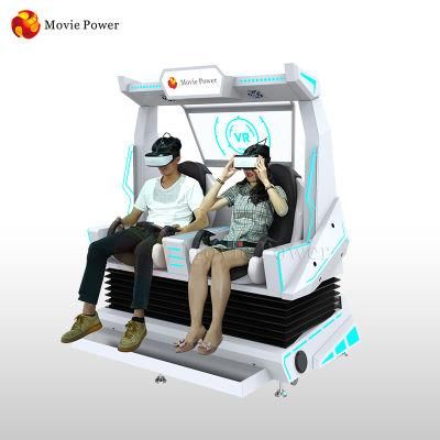 Interactive 9d Vr 2 Seats Cinema Virtual Reality Simulator Rides