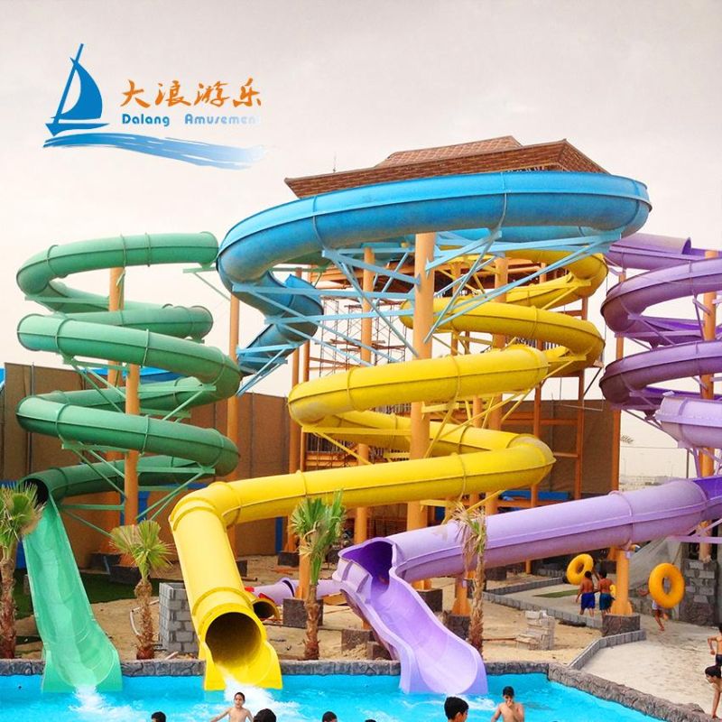 Most Popular Family Curve Water Slide for Sale