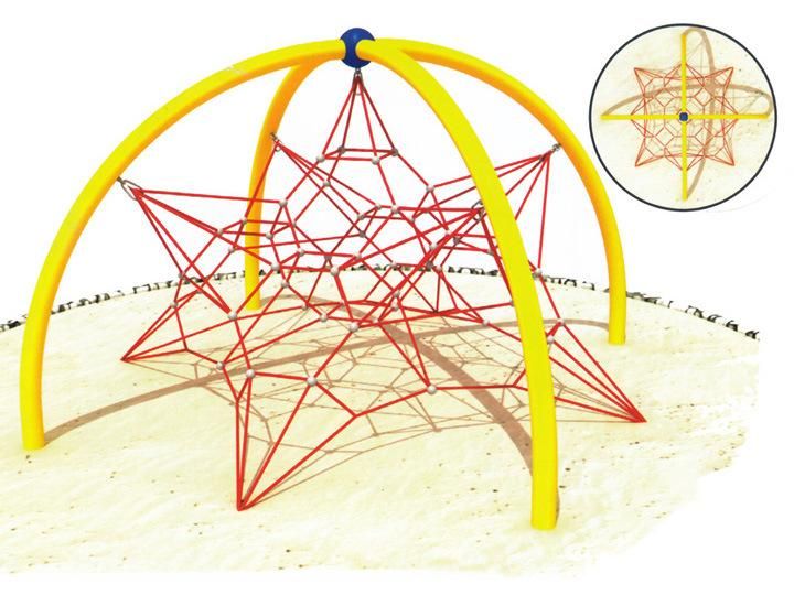 Large Size Outdoor Steel Climbing Structure for Children