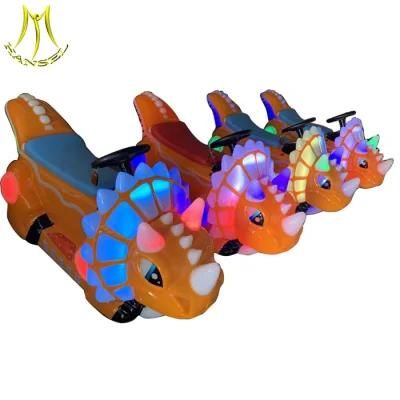 Hansel Shopping Mall Moving Dinosaur Motor Bike Coin Operated Kiddie Ride