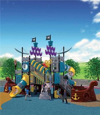 Pirate Ship Theme Outdoor Playground Equipment Jungle Gym Play Set
