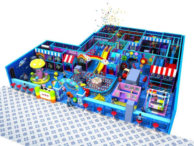 2019 New Multifunctional Ocean Serie Indoor Playground (HD19-206A)