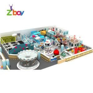 Factory Direct Sale Large Commercial Multifunctional Soft Indoor Treehouse Playground Equipment System Franchises