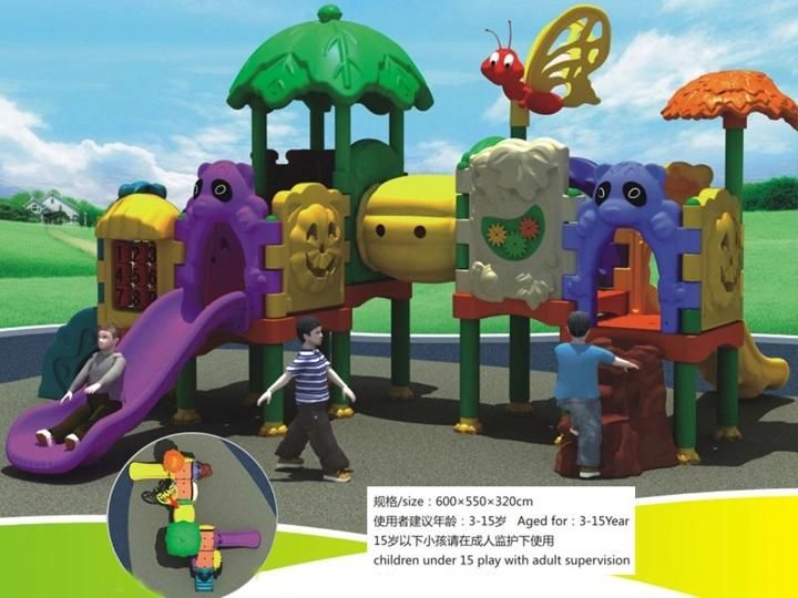 High Quality Outdoor Plastic Amusement Park Equipment