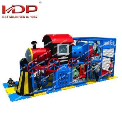 Customized Train Shape Children Indoor Playground Amusement Theme Equipment