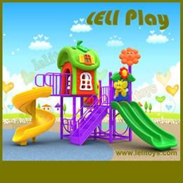 Ll-O02 Hotsale Plastic Children Outdoor Playground Set