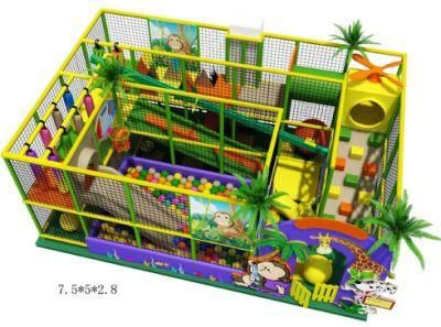 High Quality Children Amusement Park Kindergarten Kids Playhouse Indoor Playground Equipment Plastic Play House with Slide Toy