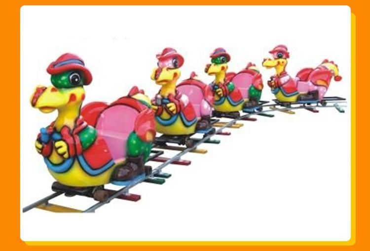 Manufactures Amusement Park Animal Elephant Rides Kids Electric Small Tourist Trains (KL6051)