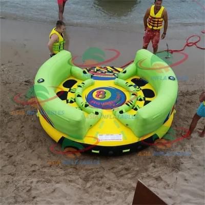 Inflatable Flying Towable Tube 6 Lounge Chair Water Ski Boat Water Sport