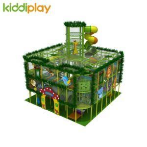 High Quality Family Entertainment Center Happy Area Safety and Multiple Customized Cute Colorful Commercial Forest Theme Kids Indoor Playground