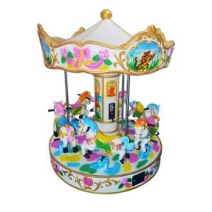 Ifun Park Popular Coin Operated Kiddie Carousel Ride Amusement Game Machine